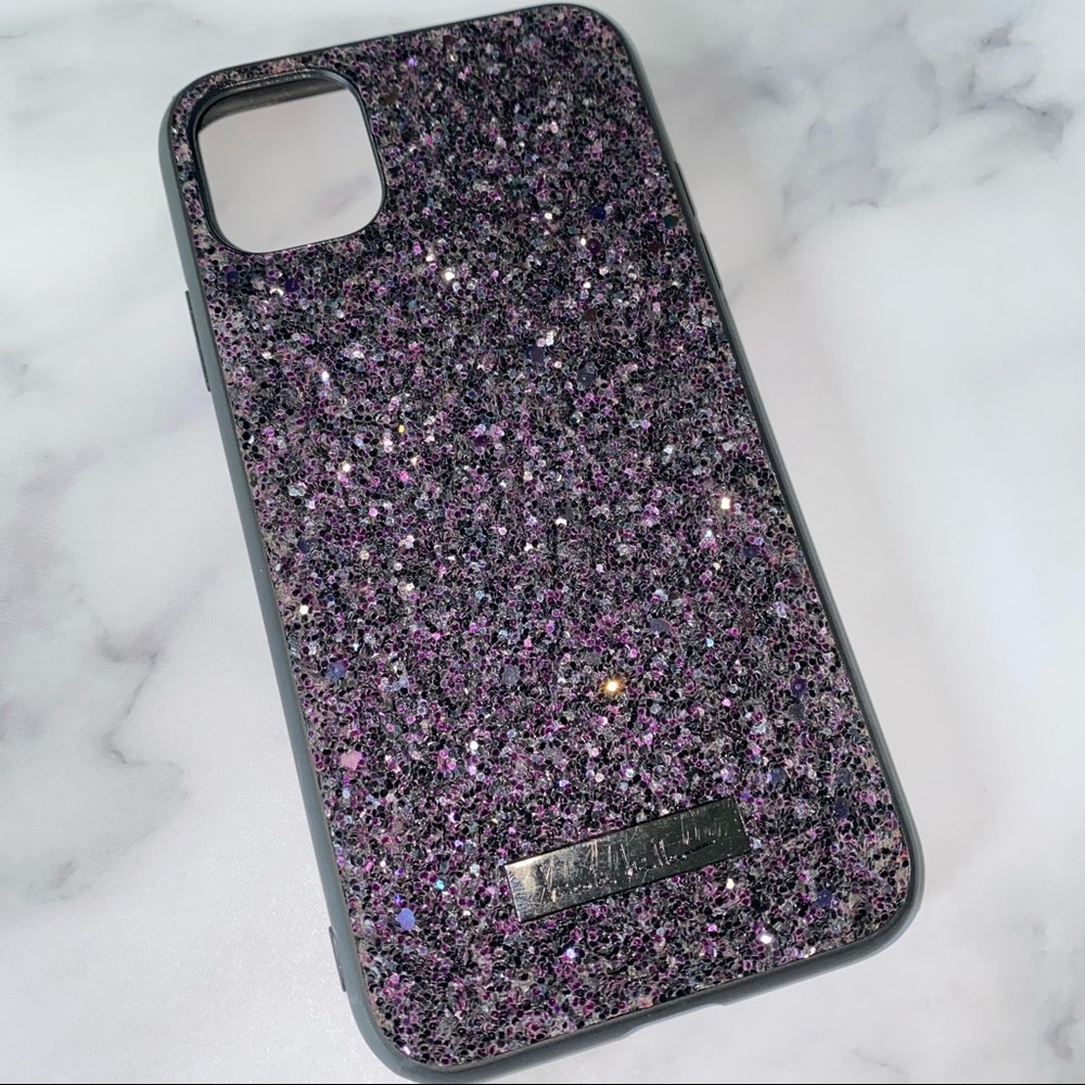 Nicole Miller glitter iPhone 11 case